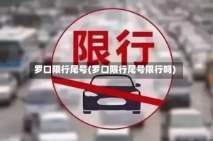 罗口限行尾号(罗口限行尾号限行吗)