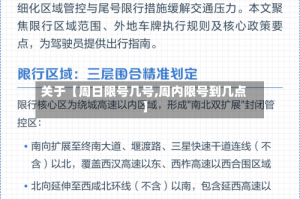 关于【周日限号几号,周内限号到几点】