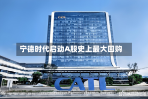 宁德时代启动A股史上最大回购