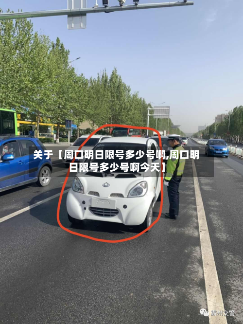 关于【周口明日限号多少号啊,周口明日限号多少号啊今天】-第2张图片