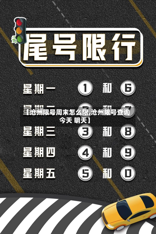 【沧州限号周末怎么限,沧州限号查询今天 明天】-第1张图片