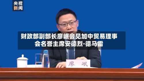 财政部副部长廖岷会见加中贸易理事会名誉主席安德烈·德马雷-第2张图片