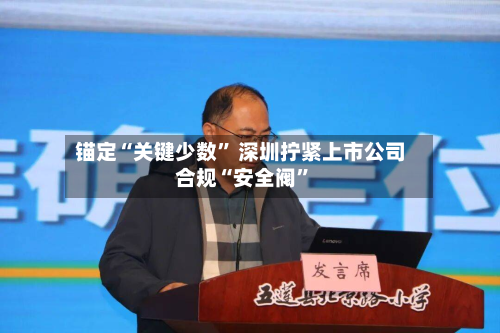 锚定“关键少数” 深圳拧紧上市公司合规“安全阀	”-第1张图片